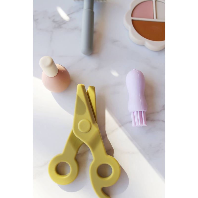 Hair and Makeup and Beauty Silicone Playset