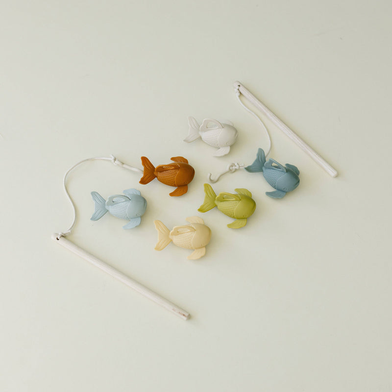 Silicone  Fishing Play Set