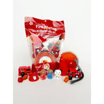 Earth Grown KidDoughs (KidDoughs by EGKD) - Fire Station (Cherry Mango) KidDough Play Kit