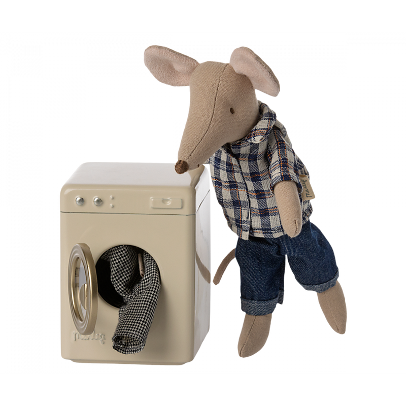 Maileg Washing Machine, Mouse