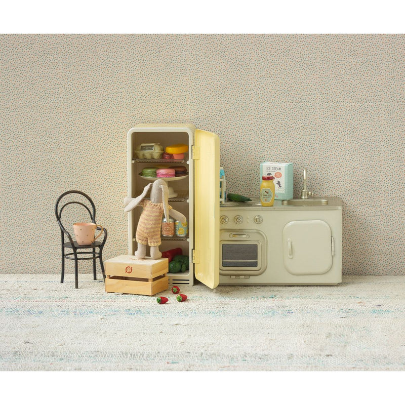 Maileg | Miniature Fridge - Yellow