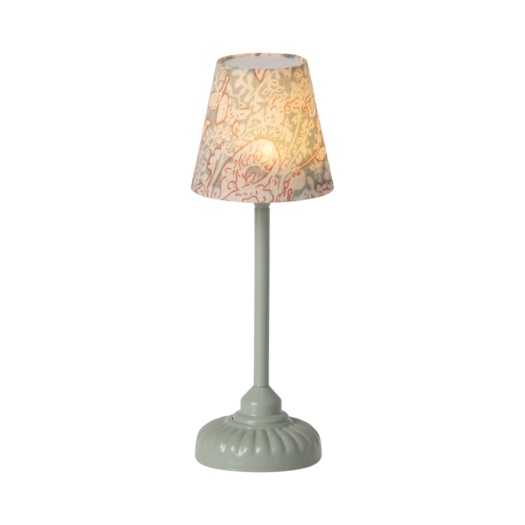 Maileg| Vintage Floor Lamp, Mouse - Mint