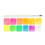 Ooly Chroma Blends Watercolor Paint Set - Neon