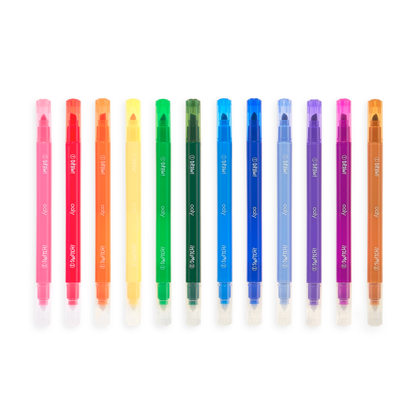 Ooly Switch-Eroo Color Changing Markers - Set of 12