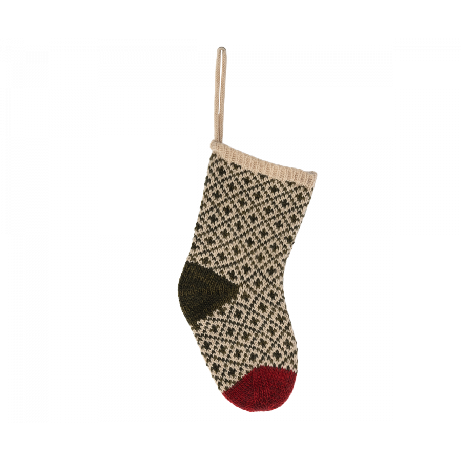 Maileg Christmas Stocking - Winter Green