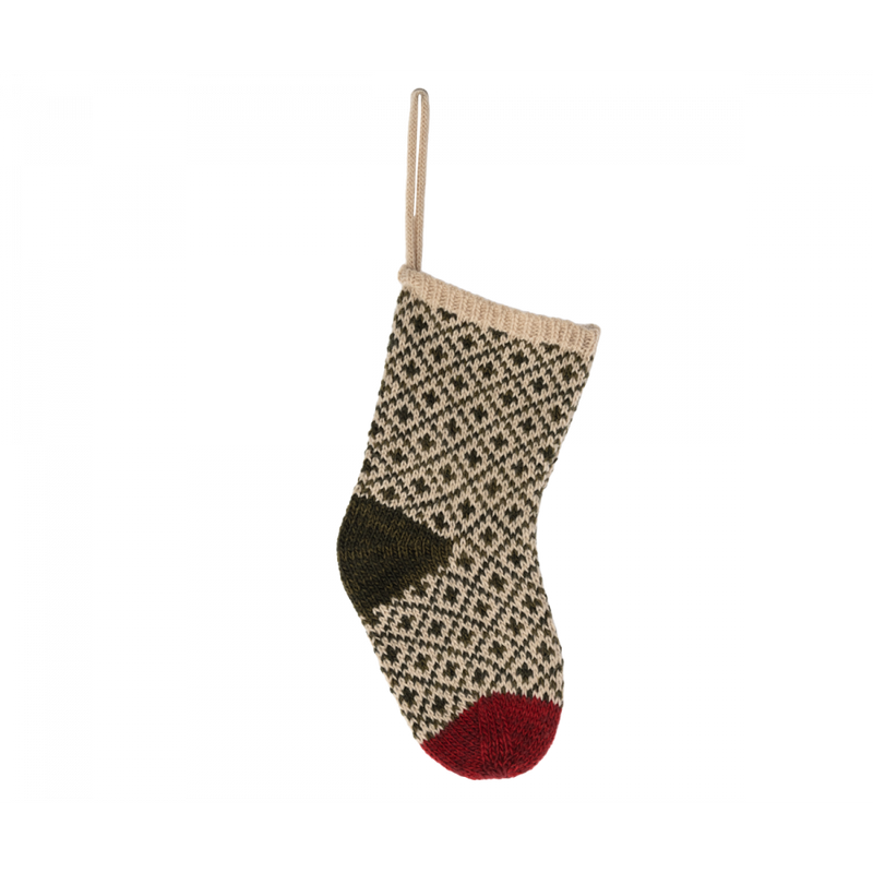 Maileg Christmas Stocking - Winter Green