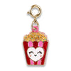 Gold Glitter Popcorn Charm