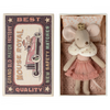 Maileg Princess Mouse, Little Sister in Matchbox