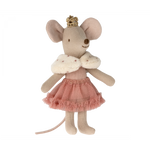 Maileg Princess Mouse, Little Sister in Matchbox