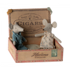 Maileg Mum and Dad Mice in Cigarbox- '23