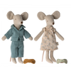 Maileg Mum and Dad Mice in Cigarbox- '23