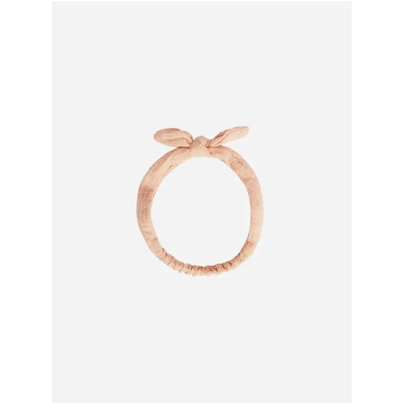 Rylee + Cru Baby Bow Headband || Apricot