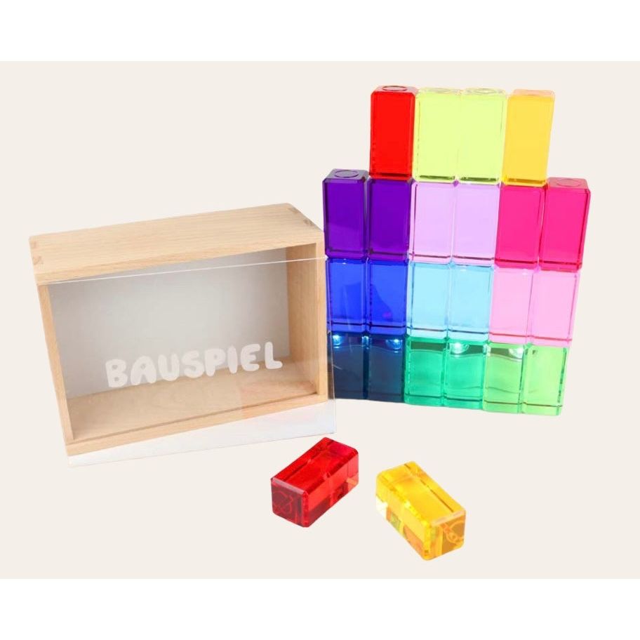 Bauspiel Luminous Lucent Blocks 24pcs