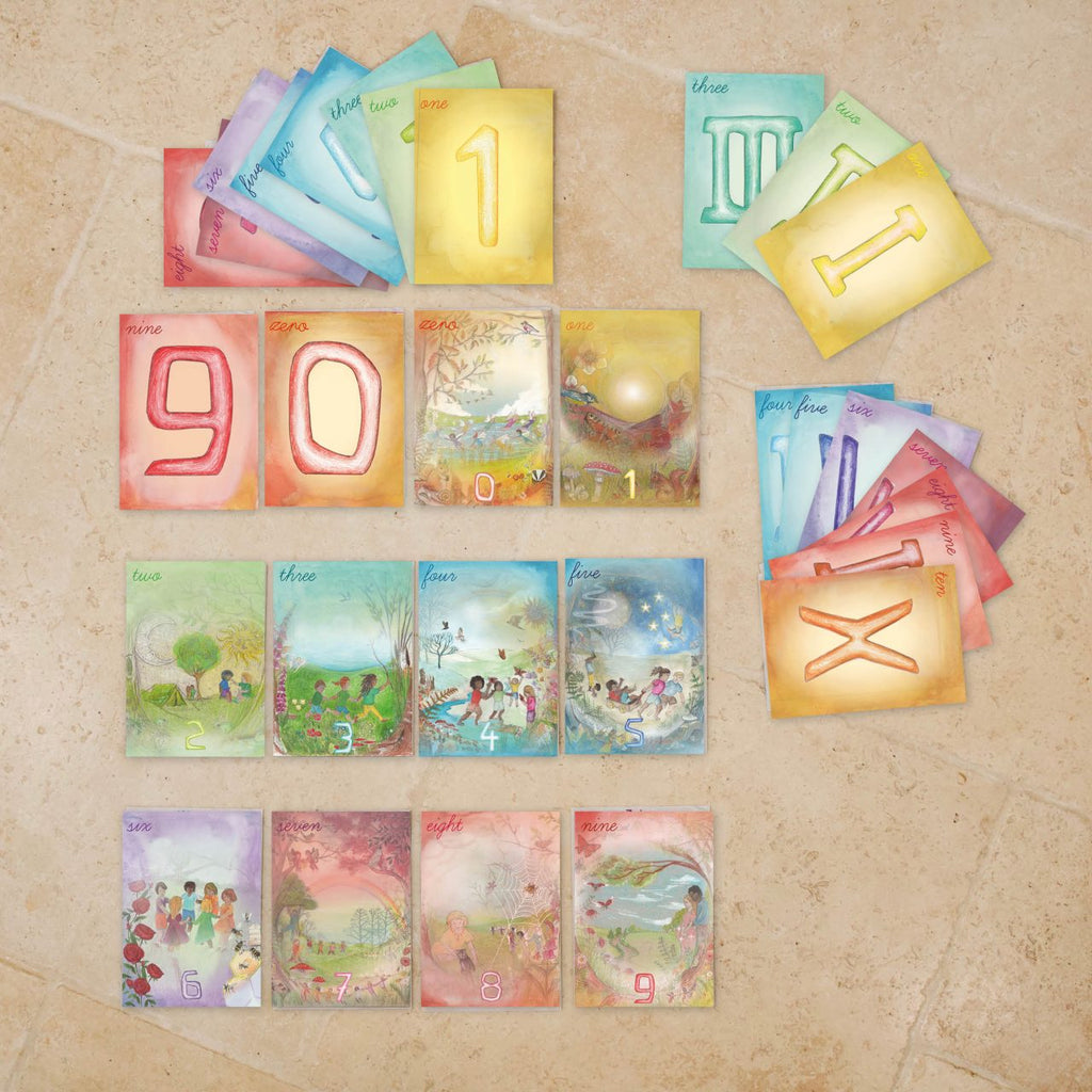 Waldorf Number Cards Set