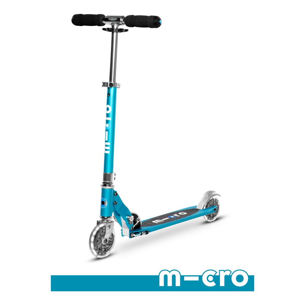 Micro Sprite LED Scooter Ocean Blue