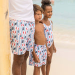 Snapper Rock Swimwear UPF50+ | Beach Bounce Sustainable Volley Board Short (2-3y)