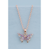 Butterfly Gem Necklace