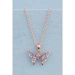 Butterfly Gem Necklace