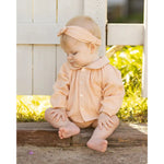 Rylee + Cru Baby Bow Headband || Apricot