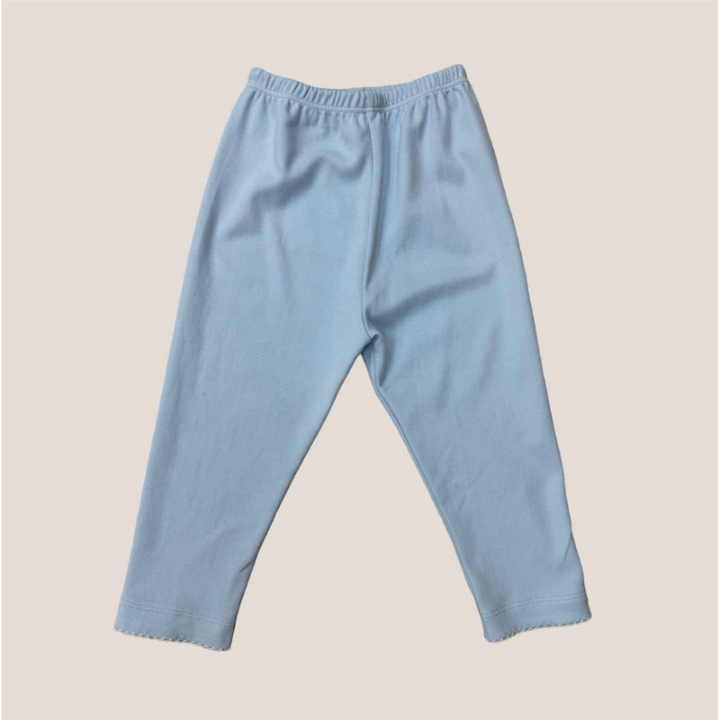 Pima Baby Pants - Light Blue