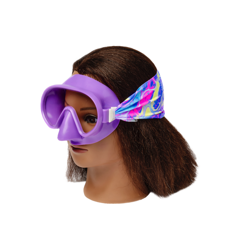 Splash Place Swim Goggles - MASK- Pastel Swirl Swim Mask