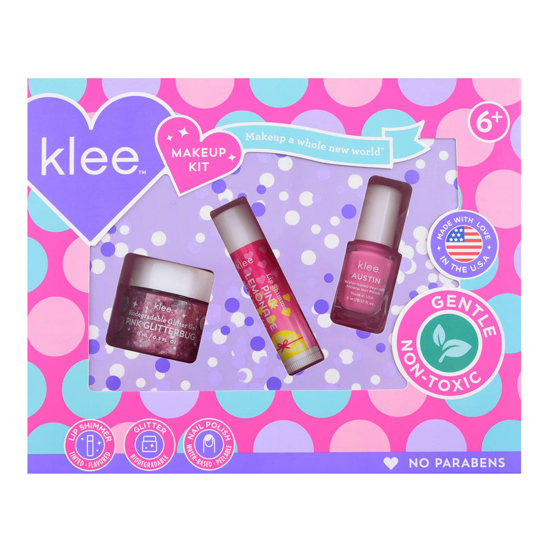 Pink Sugar Swirls - Sugar Pop 3-PC Makeup Kit: Purple Candy Sprinkles