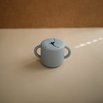 Silicone Snack Cup (Powder Blue)