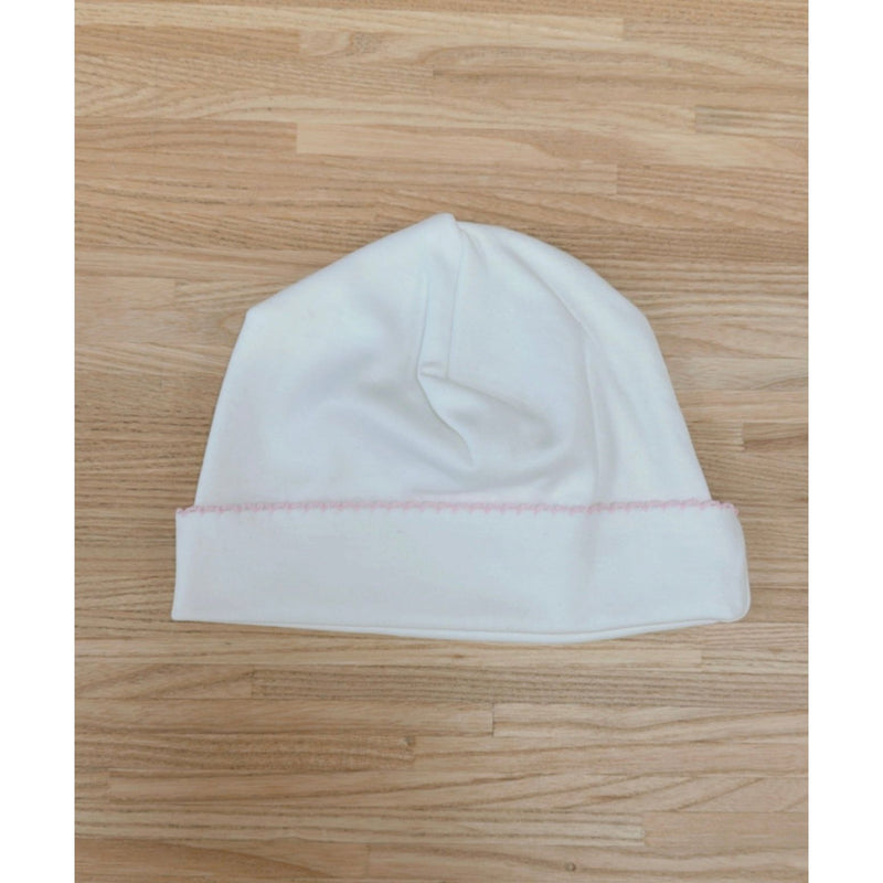 Take Me Home Hat | Pink Picot Trim