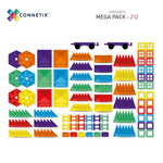 Connetix - Mega Pack 212 New Triangles (Ships in one week)