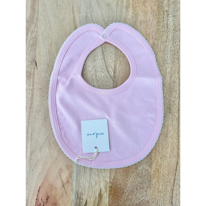 Baby Bib - Pima Cotton - Pink