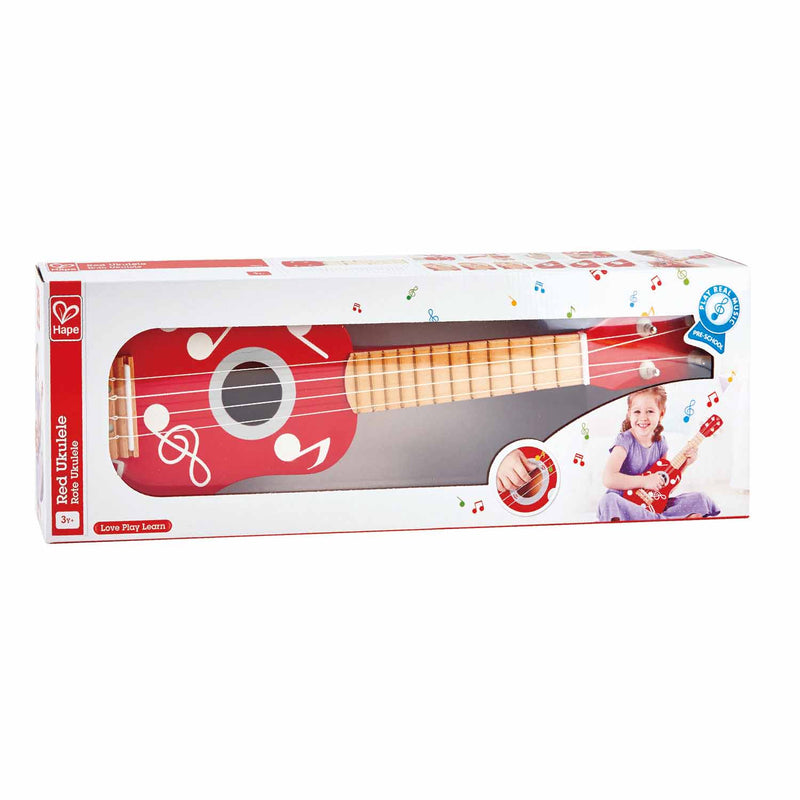 Hape Rockstar Ukulele-Red