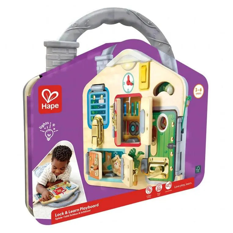 Hape Lock & Learn Playboard