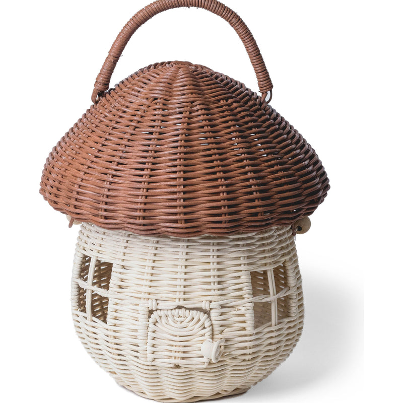 Mushroom House Basket