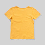 Munster Kids PKT Check Tee Mineral Mustard