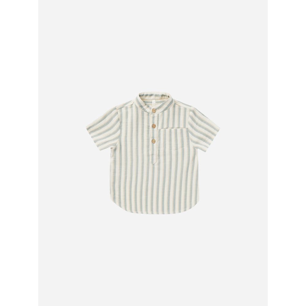 Rylee + Cru | Mason Shirt | Ocean Stripe