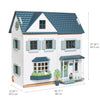 Dovetail Wooden Doll  House