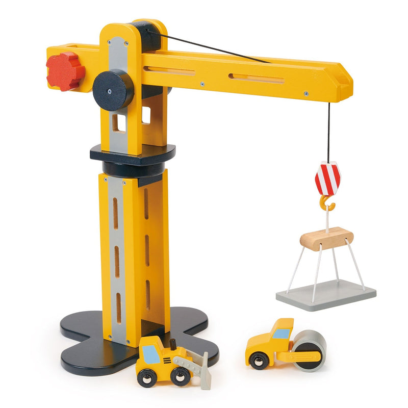 Mentari | Big Yellow Toy Crane