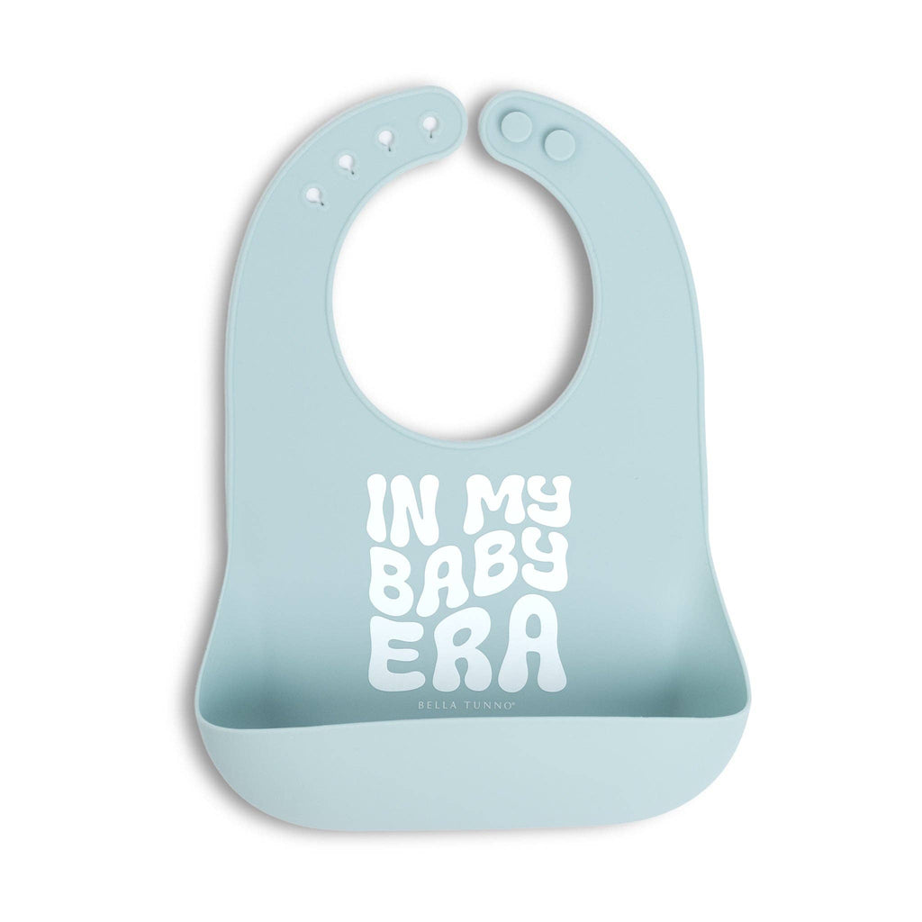 In My Baby Era Wonder Bib: Blue