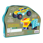 Floss and Rock - Cars 20pc "Monster Truck" Shaped Jigsaw with Shaped Box