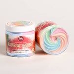 Rainbow Sherbet Organic Whipped Soap: 4 oz