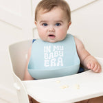 In My Baby Era Wonder Bib: Blue