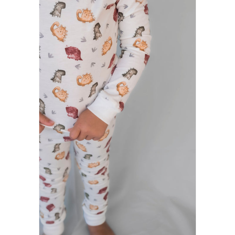 Dino Friends | Two Piece PJ Set Bamboo-Pima Cotton