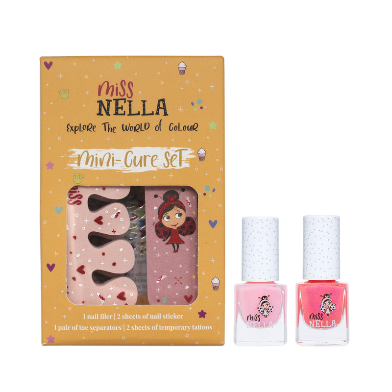 Kids ManiCute Set (Cheeky Bunny + Tickle Me Pink)