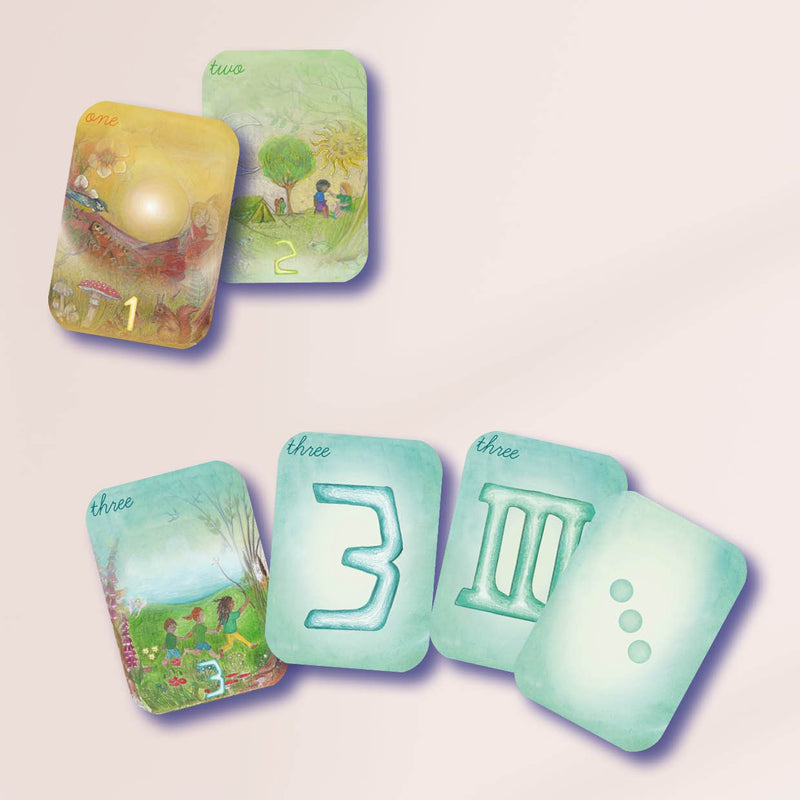 Waldorf Number Cards Set