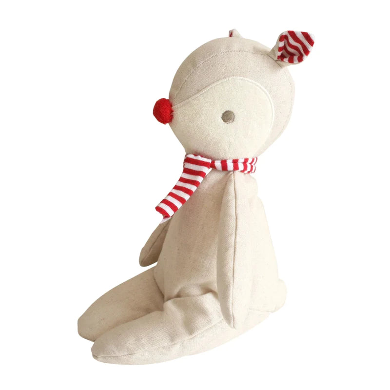 Baby Rudolph Linen Red