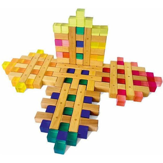 Bauspiel Grid Blocks Happy Monkey Baby & Kids