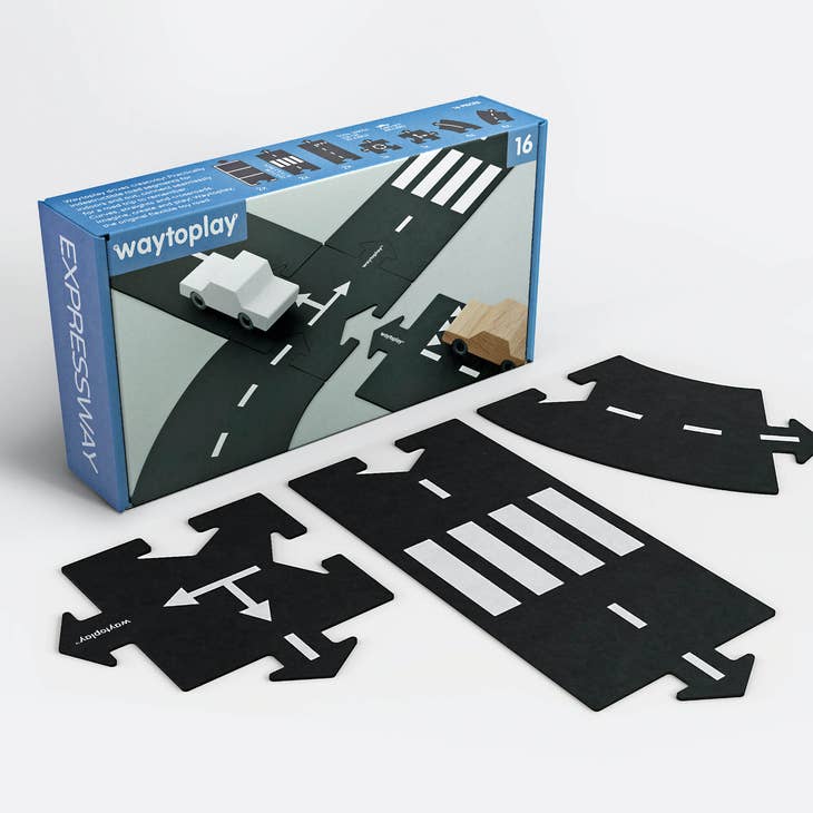 Waytoplay - Express Way Flexible Roads Medium Play Set