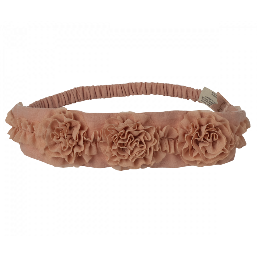 Maileg Headband, Flower - Melon