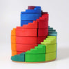 Counterrotating Stepped Spiral Building Set