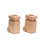 Garbage Cans (Natural) 2pcs